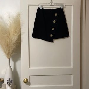 TOPSHOP button mini skirt (jean like material)